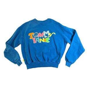 Revolt TommyInnit Limited Edition Crewneck Sweatshirt Blue S Pogchamp YouTube